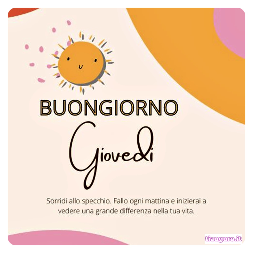 Immagini Buon Giovedì