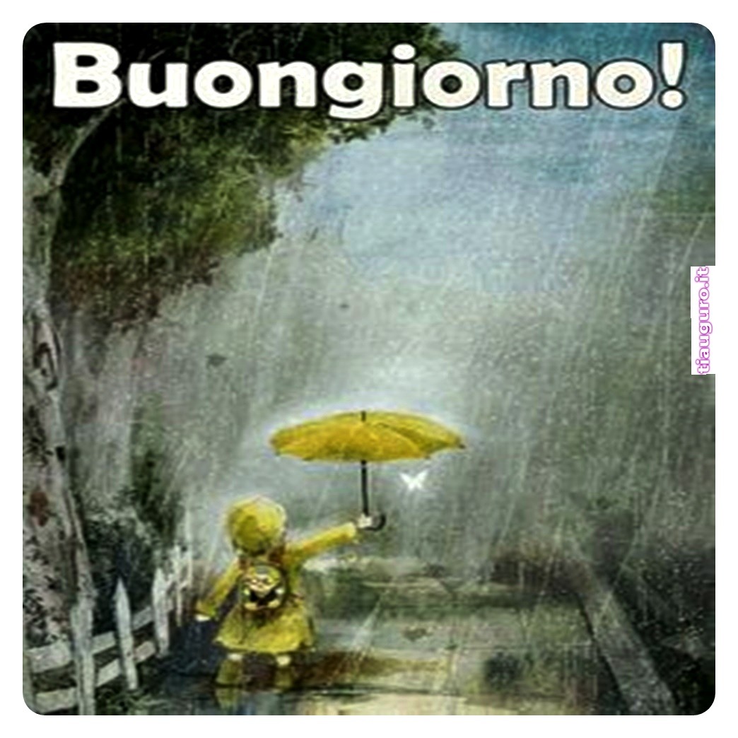 immagini buongiorno piovoso