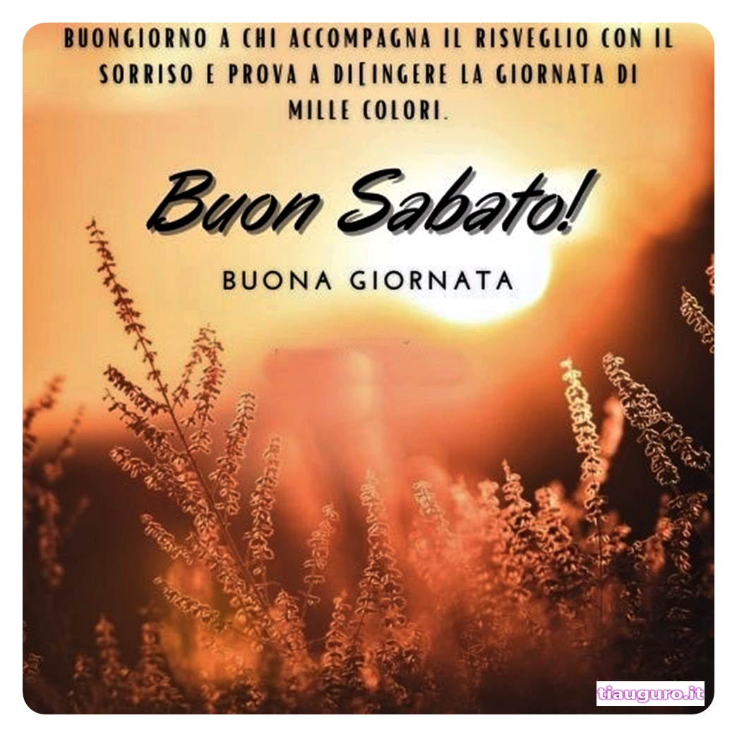 Immagini buon sabato
