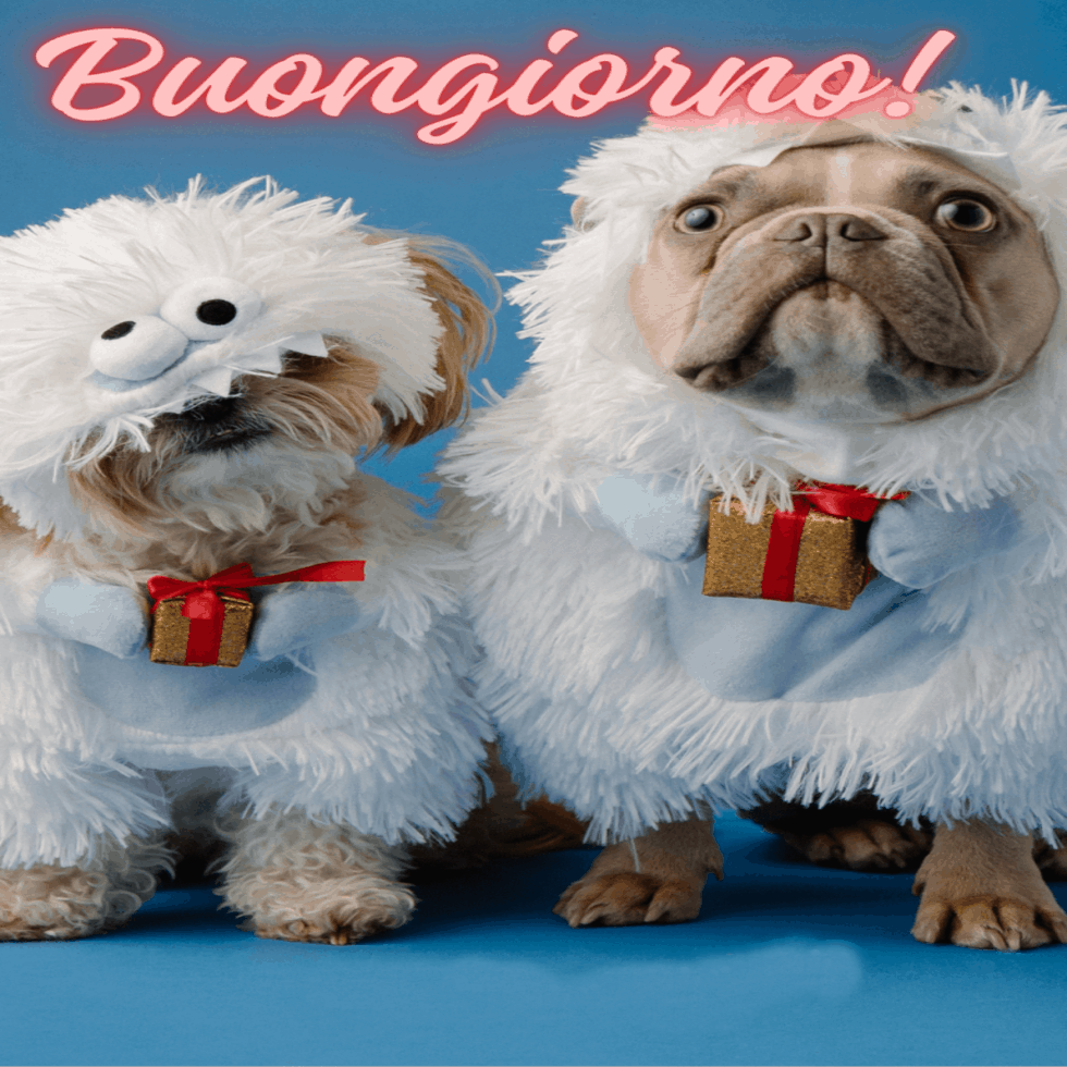 Immagini buongiorno con gatti