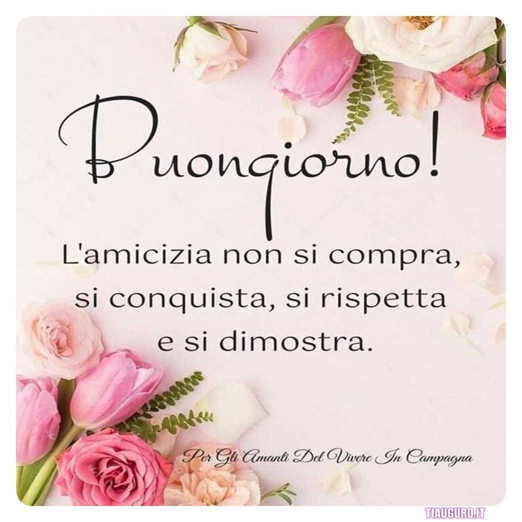 Immagini Buongiorno amici