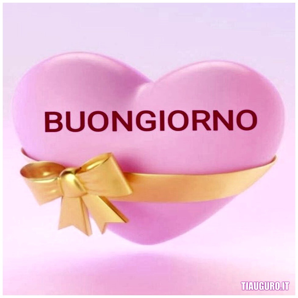 Immagini Buongiorno con il cuore