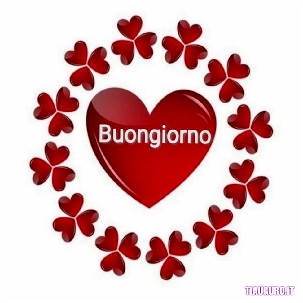 Immagini Buongiorno con il cuore
