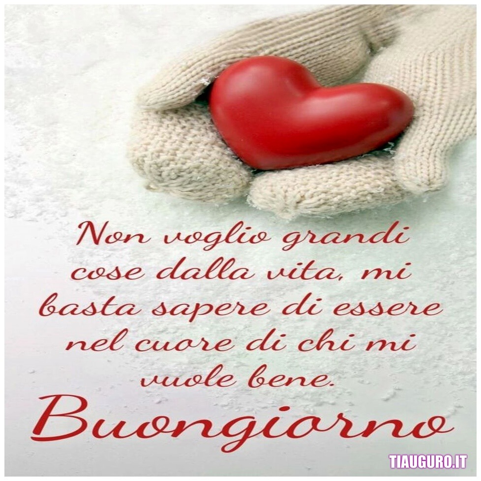 Immagini Buongiorno con il cuore