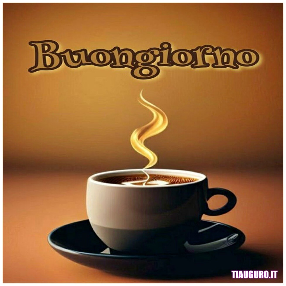 immagini Buongiorno con caffè