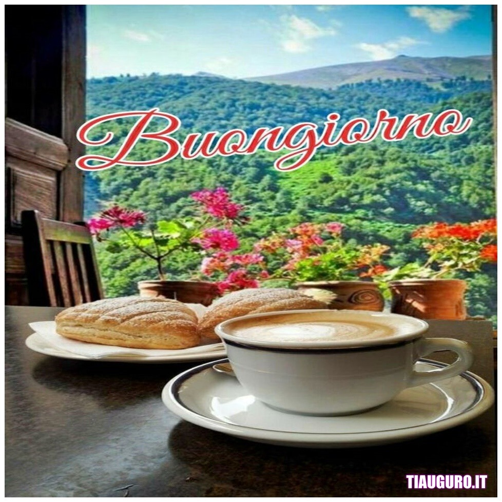 immagini Buongiorno con caffè