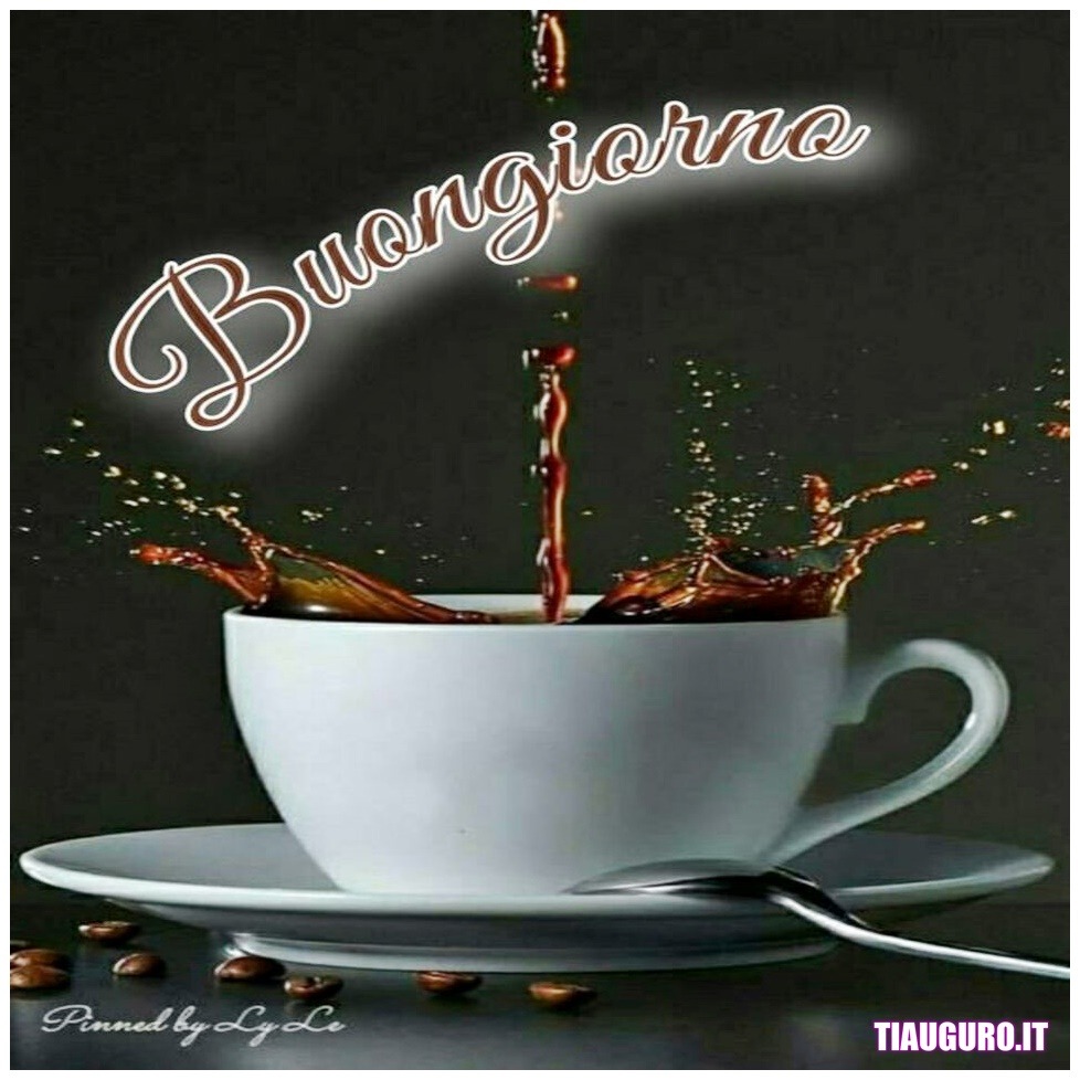 immagini Buongiorno con caffè
