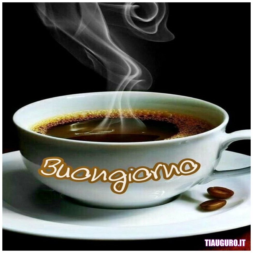 immagini Buongiorno con caffè