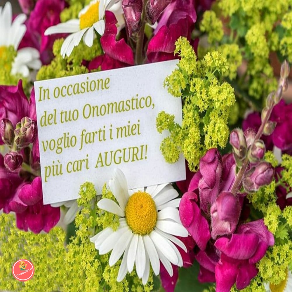 Immagini buon onomastico