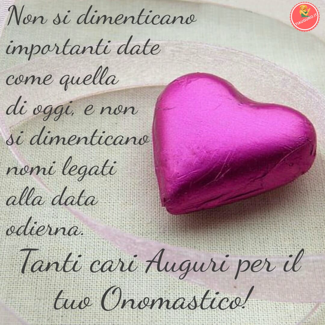 Immagini buon onomastico