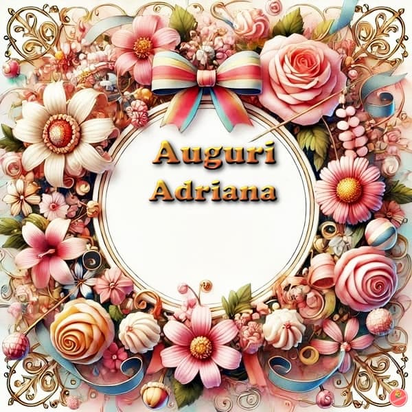 immagini buon compleanno Adriana