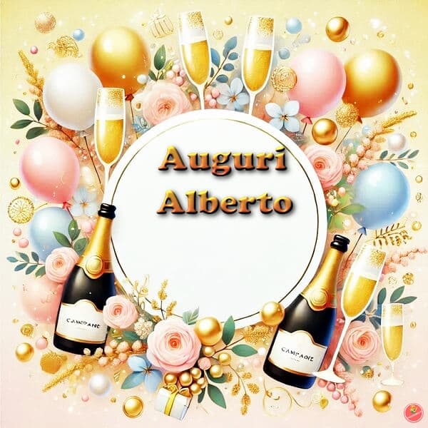 immagini buon compleanno Alberto